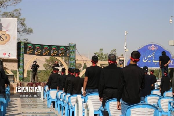 برگزاری سوگواره  احلی من العسل در جوار مرقد حاج قاسم سلیمانی