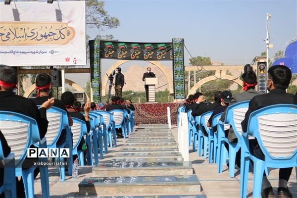 برگزاری سوگواره  احلی من العسل در جوار مرقد حاج قاسم سلیمانی