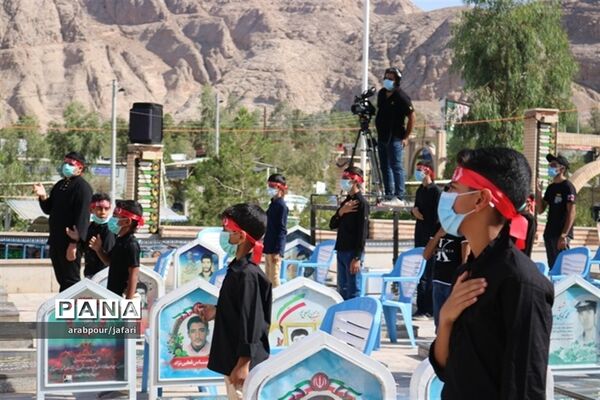 برگزاری سوگواره  احلی من العسل در جوار مرقد حاج قاسم سلیمانی