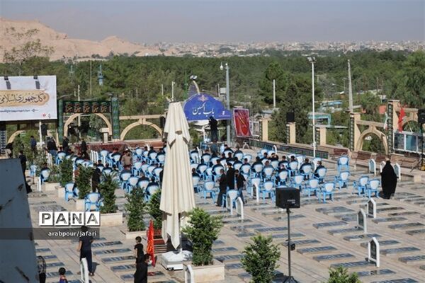 برگزاری سوگواره  احلی من العسل در جوار مرقد حاج قاسم سلیمانی