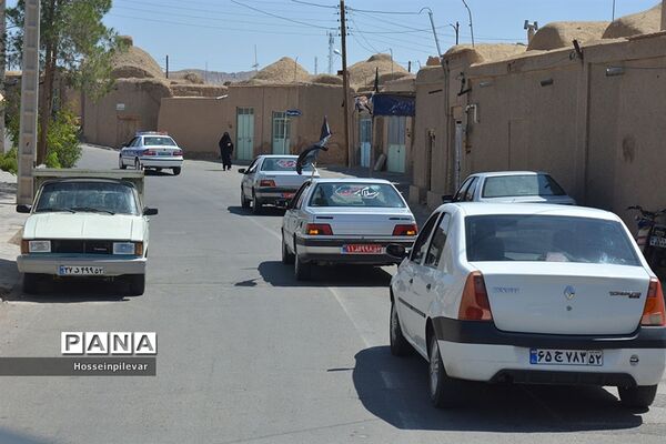 همایش خودرویی احلی من العسل در شهرستان خوسف