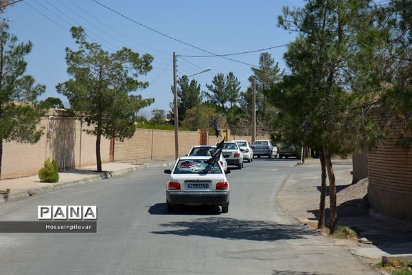 همایش خودرویی احلی من العسل در شهرستان خوسف