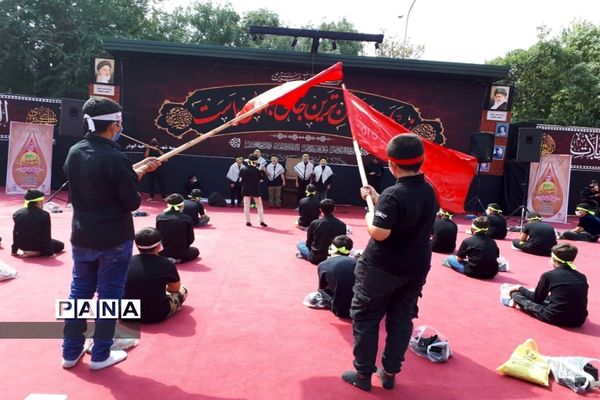 برگزاری ویژه برنامه سوگواره  احلی من العسل در منطقه19