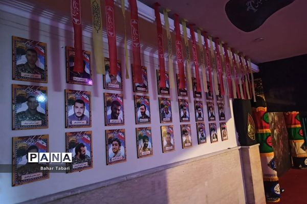 مراسم سوگواری امام حسین (ع) در منطقه ۵ شهر تهران