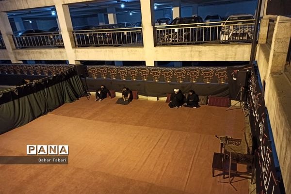 مراسم سوگواری امام حسین (ع) در منطقه ۵ شهر تهران