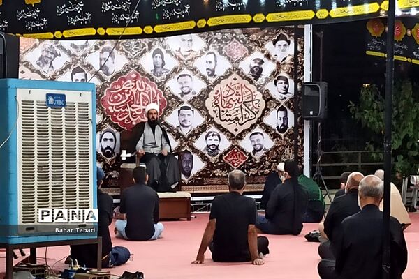 مراسم سوگواری امام حسین (ع) در منطقه ۵ شهر تهران