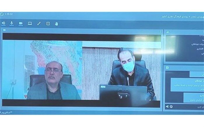 جلسه روسای ادارات فرهنگی هنری، اردوها و فضاهای پرورشی استان‌ها برگزار شد
