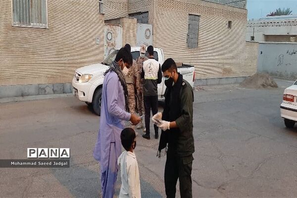 توزیع ماسک رایگان در چابهار