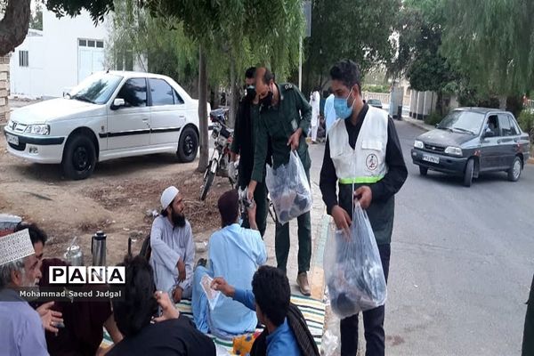 توزیع ماسک رایگان در چابهار