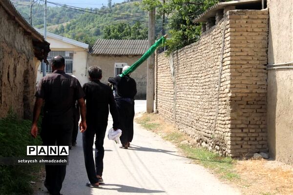 حال و هوای محرم در روستای تیله نو شهرستان گلوگاه