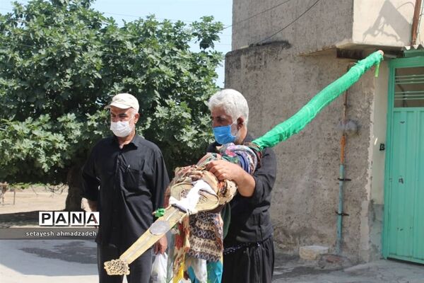 حال و هوای محرم در روستای تیله نو شهرستان گلوگاه