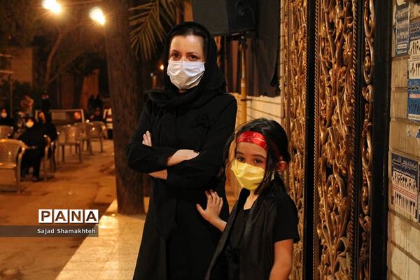 مراسم سوگواری امام حسین (ع) در مناطق مختلف شهر اهواز