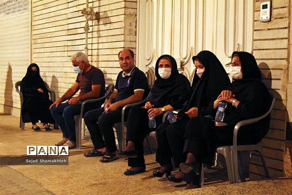 مراسم سوگواری امام حسین (ع) در مناطق مختلف شهر اهواز