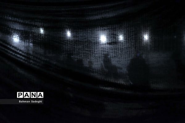 مراسم عزاداری شب تاسوعای حسینی در محله نارمک