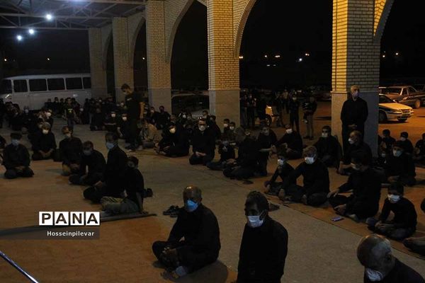 عزاداری شب تاسوعا در شهرستان خوسف