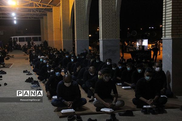 عزاداری شب تاسوعا در شهرستان خوسف