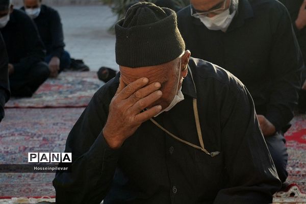 زمزمه زیارت عاشورا در شهرستان خوسف