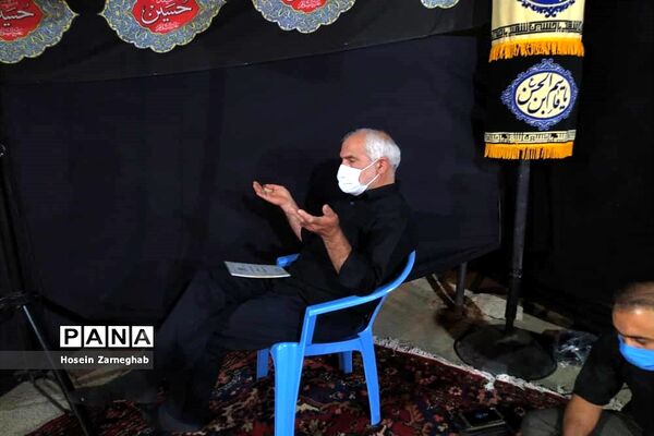 برگزاری مراسم عزاداری تاسوعای حسینی در سازمان دانش آموزی استان همدان