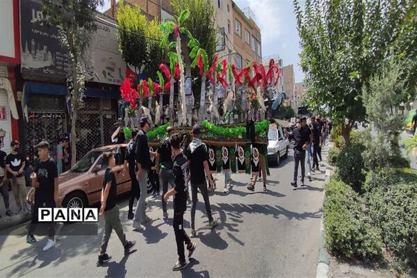 برگزاری مراسم تاسوعای حسینی  در البرز
