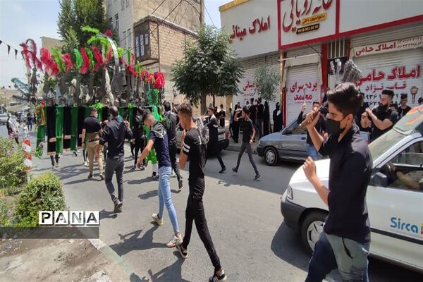 برگزاری مراسم تاسوعای حسینی  در البرز