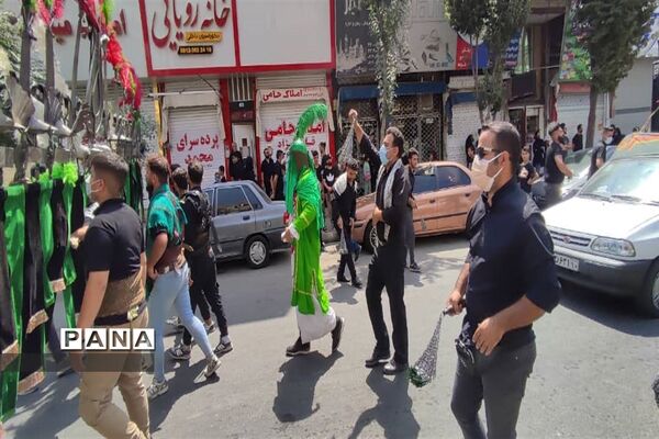 برگزاری مراسم تاسوعای حسینی  در البرز