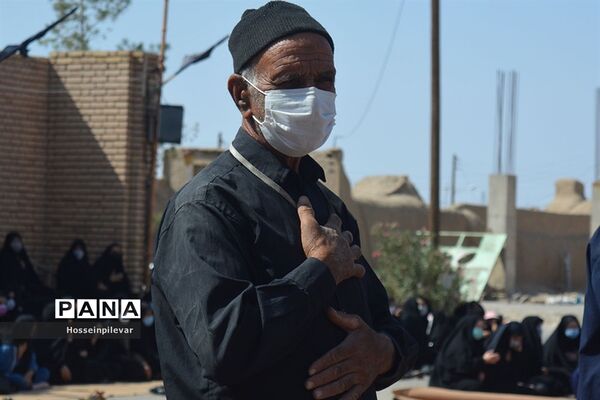 ظهر تاسوعا در هیات صاحب الزمانی شهرستان خوسف