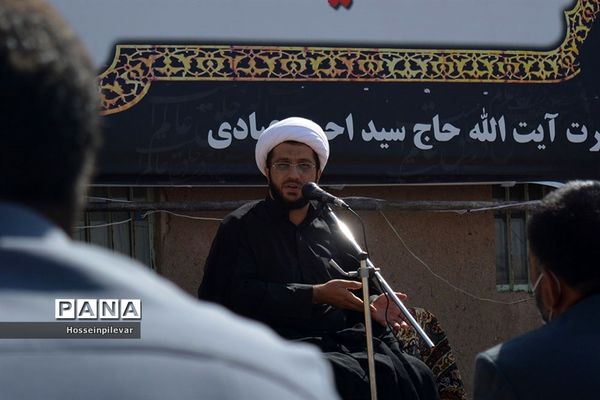 ظهر تاسوعا در هیات صاحب الزمانی شهرستان خوسف