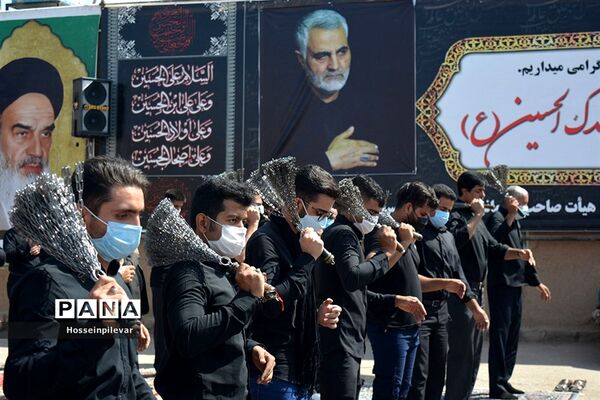 ظهر تاسوعا در هیات صاحب الزمانی شهرستان خوسف