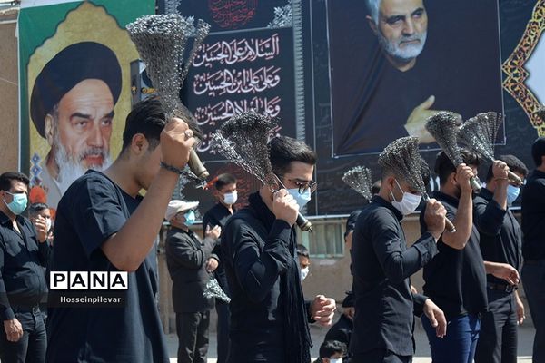 ظهر تاسوعا در هیات صاحب الزمانی شهرستان خوسف