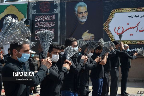 ظهر تاسوعا در هیات صاحب الزمانی شهرستان خوسف