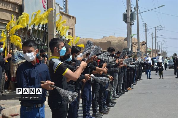 ظهر تاسوعا در هیات محبان شهرستان خوسف