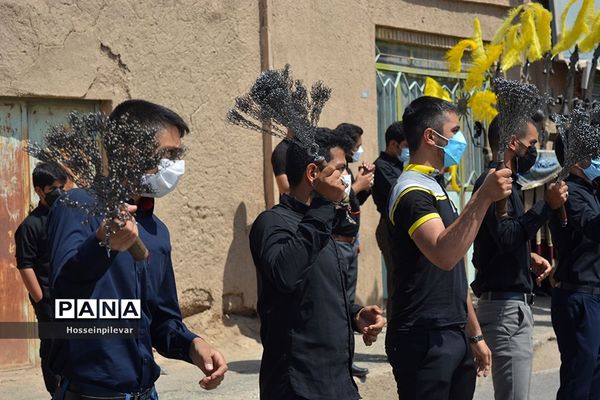 ظهر تاسوعا در هیات محبان شهرستان خوسف