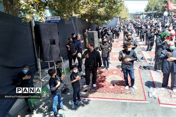 مراسم عزاداری تاسوعای حسینی در کاشمر