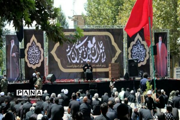 مراسم عزاداری تاسوعای حسینی در کاشمر