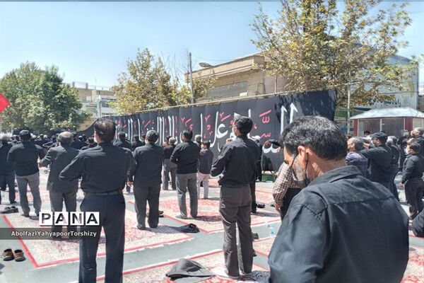 مراسم عزاداری تاسوعای حسینی در کاشمر