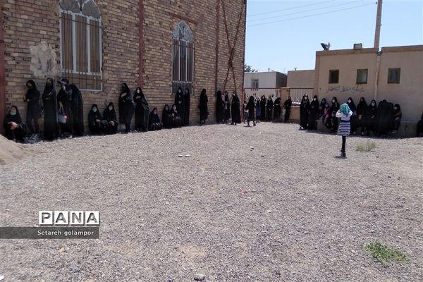 مراسم تاسوعای حسینی مسجد محمدرسول الله شهرستان درمیان