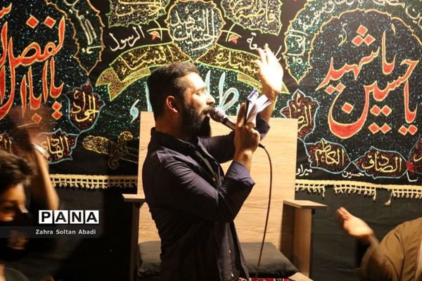 شور حسینی مردم ایرانشهر در شب عاشورای حسینی