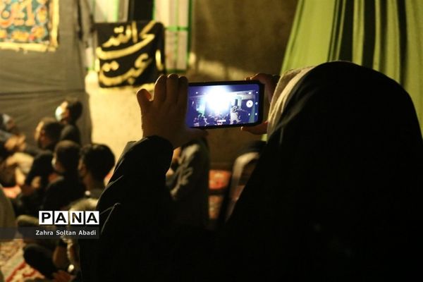 شور حسینی مردم ایرانشهر در شب عاشورای حسینی