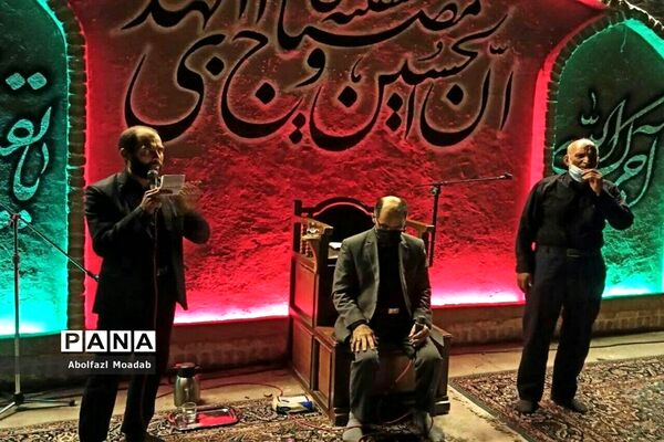 حال و هوای حسینه‌های شهرستان کاشمر در شب عاشواری حسینی