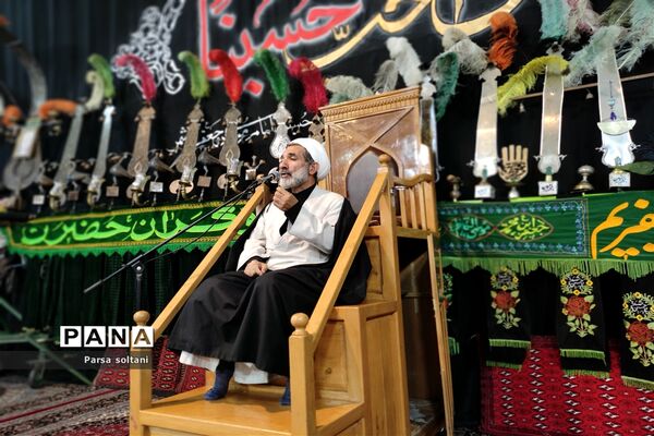 حال و هوای حسینه‌های شهرستان کاشمر در شب عاشواری حسینی