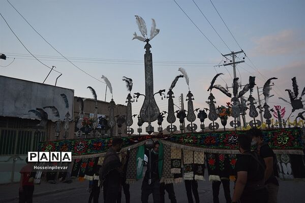 کاروان علم کشی در خوسف