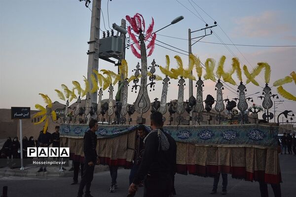 کاروان علم کشی در خوسف