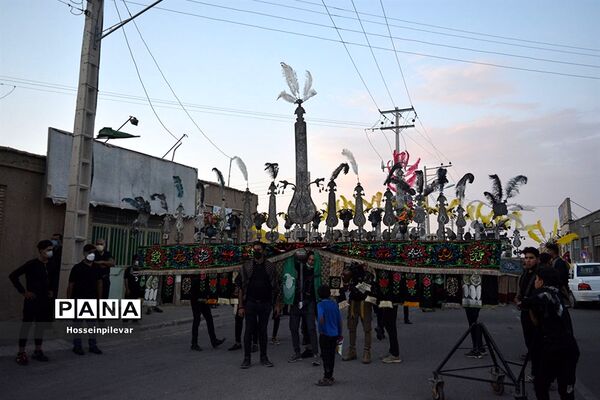 کاروان علم کشی در خوسف