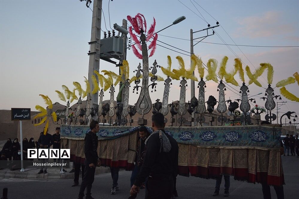 کاروان علم کشی در خوسف