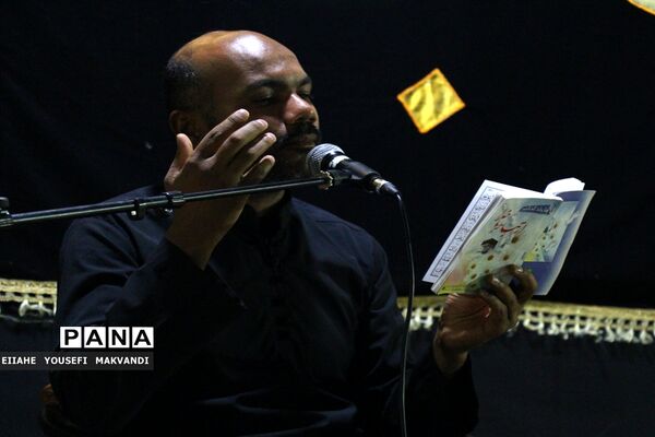 مراسم شب عاشورا در شهر میانکوه شهرستان امیدیه