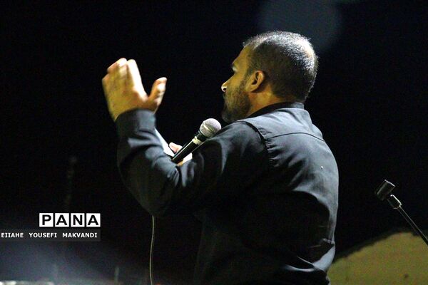 مراسم شب عاشورا در شهر میانکوه شهرستان امیدیه