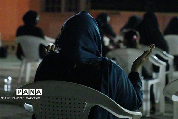 مراسم شب عاشورا در شهر میانکوه شهرستان امیدیه