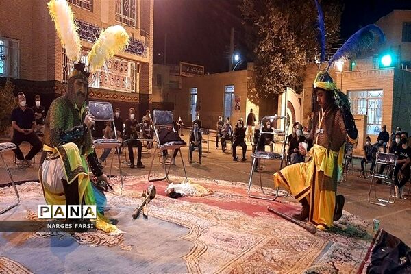 تعزیه خوانی و عزاداری در روستاهای قاهان و باقرآباد قم