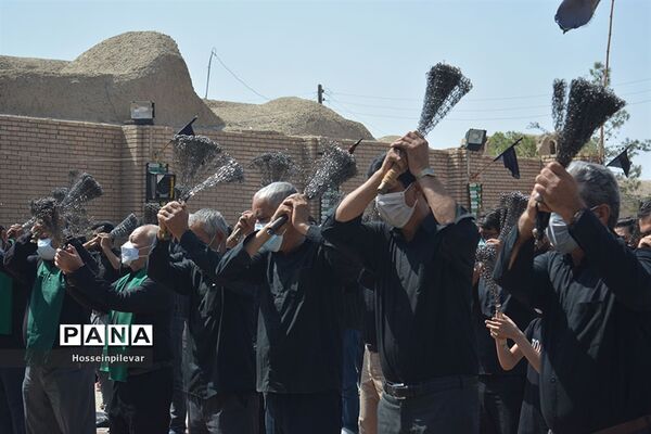 صبح عاشورا در هیات صاحب الزمانی شهرستان خوسف