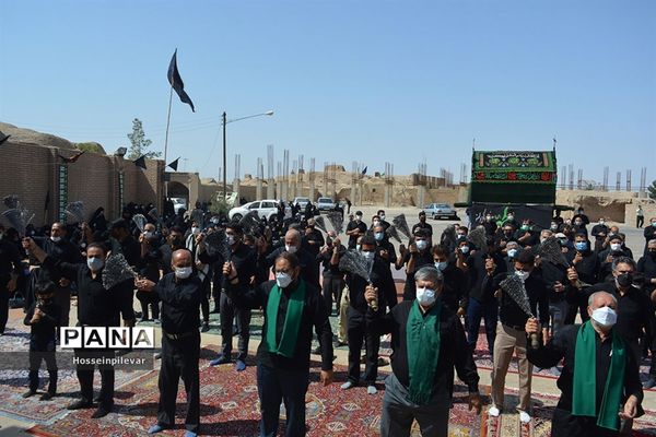 صبح عاشورا در هیات صاحب الزمانی شهرستان خوسف